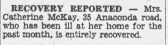 Clipping from The Montana Standard